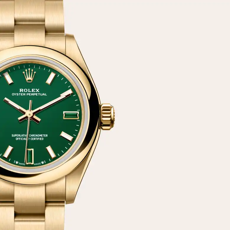 Rolex Oyster Perpetual 28腕錶18K黃金款，M276208-0002 | 正泰鐘錶