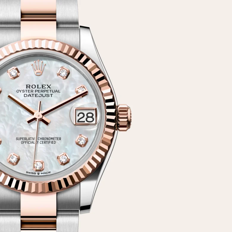 Rolex Datejust 31腕錶永恒玫瑰金鋼（蠔式鋼與永恒玫瑰金的組合）款，M278271-0025 | 正泰鐘錶