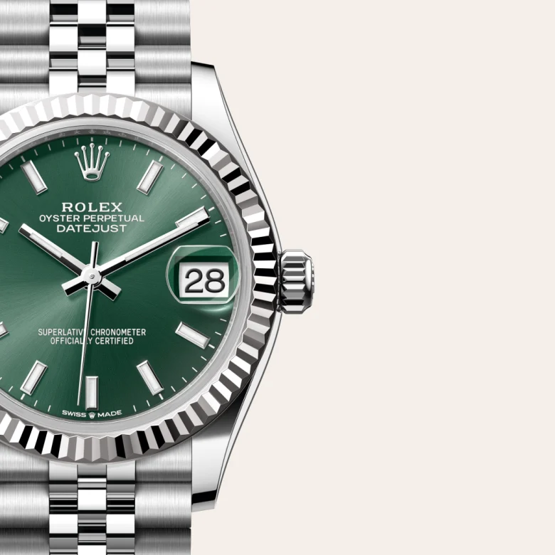 Rolex Datejust 31腕錶白色黃金鋼（蠔式鋼與白色黃金的組合）款，M278274-0018 | 正泰鐘錶