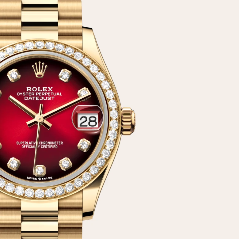 Rolex Datejust 31腕錶18K黃金款，M278288RBR-0041 | 正泰鐘錶