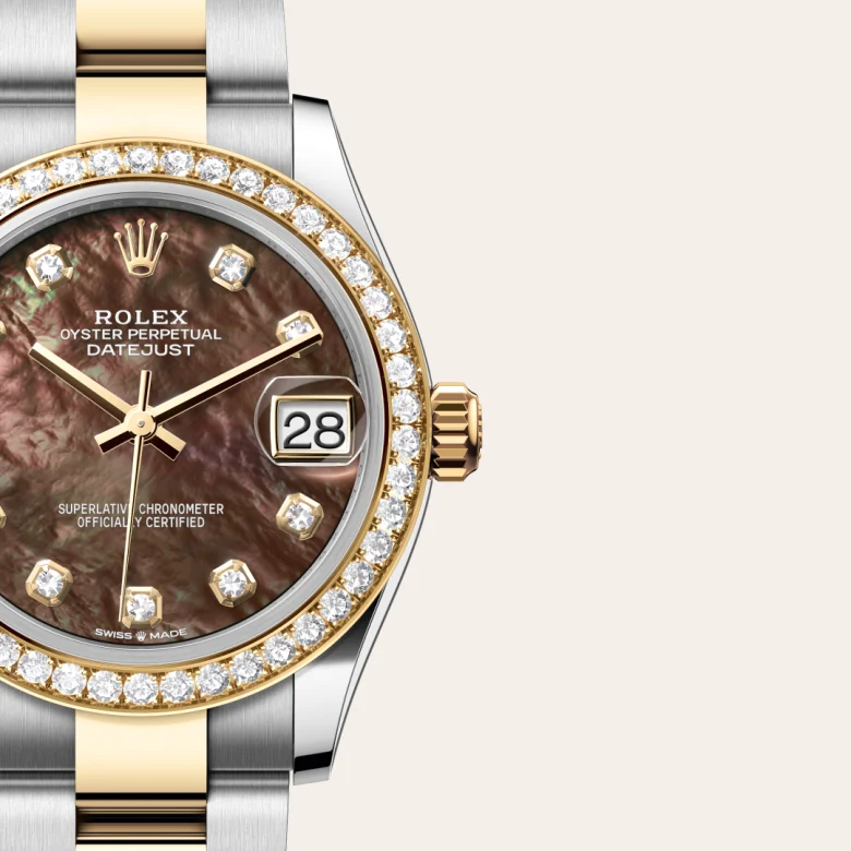 Rolex Datejust 31腕錶黃金鋼（蠔式鋼與黃金的組合）款，M278383RBR-0023 | 正泰鐘錶