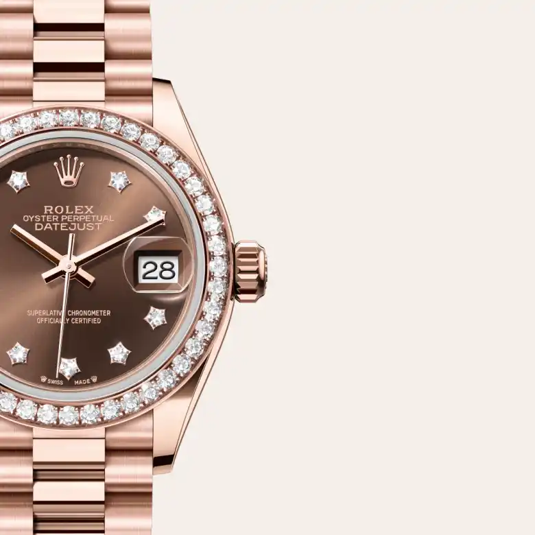 Rolex Lady-Datejust腕錶18K永恒玫瑰金款，M279135RBR-0001 | 正泰鐘錶