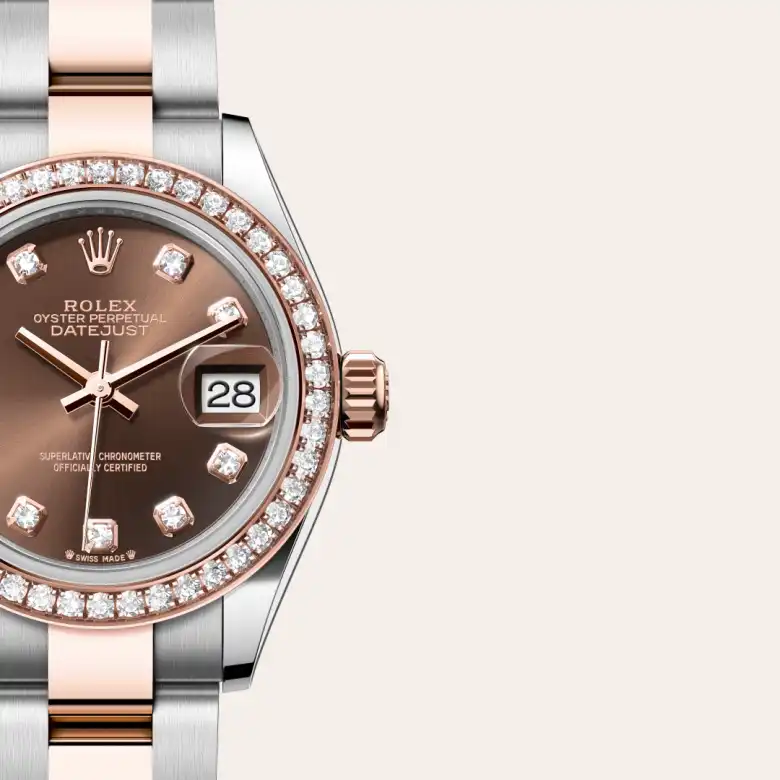 Rolex Lady-Datejust腕錶永恒玫瑰金鋼(蠔式鋼與永恒玫瑰金的組合)款,M279381RBR-0012 | 正泰鐘錶