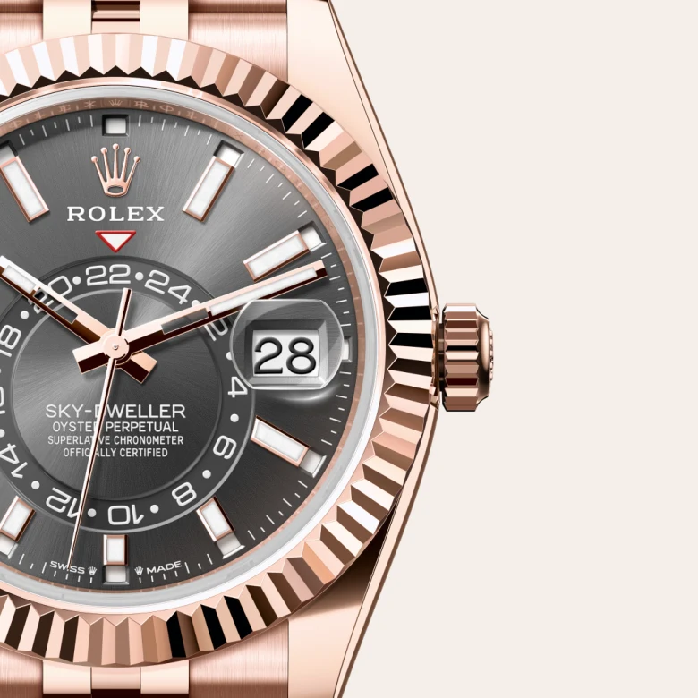 Rolex Sky-Dweller腕錶18K永恒玫瑰金款，M336935-0008 | 正泰鐘錶