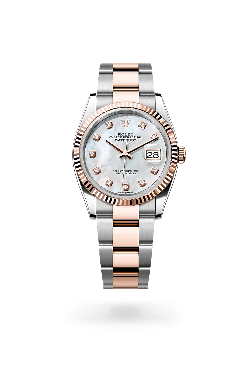 Rolex Datejust 36腕錶永恒玫瑰金鋼（蠔式鋼與永恒玫瑰金的組合）款，M126231-0022 | 正泰鐘錶