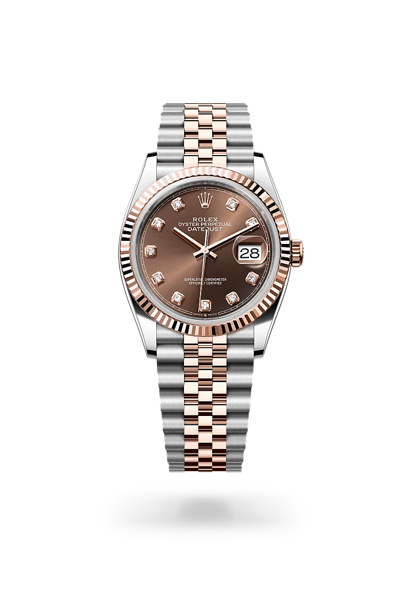 Rolex Datejust 36腕錶永恒玫瑰金鋼（蠔式鋼與永恒玫瑰金的組合）款，M126231-0053 | 正泰鐘錶