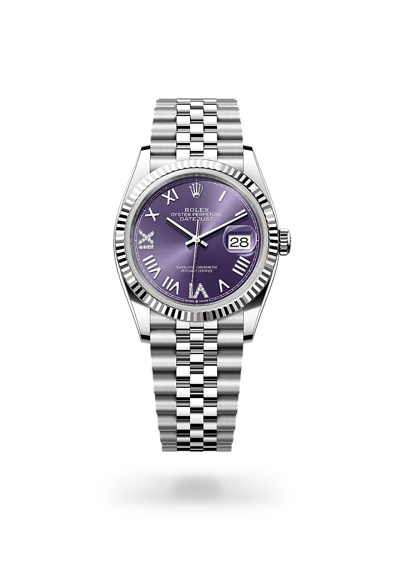 Rolex Datejust 36腕錶白色黃金鋼（蠔式鋼與白色黃金的組合）款，M126234-0063 | 正泰鐘錶