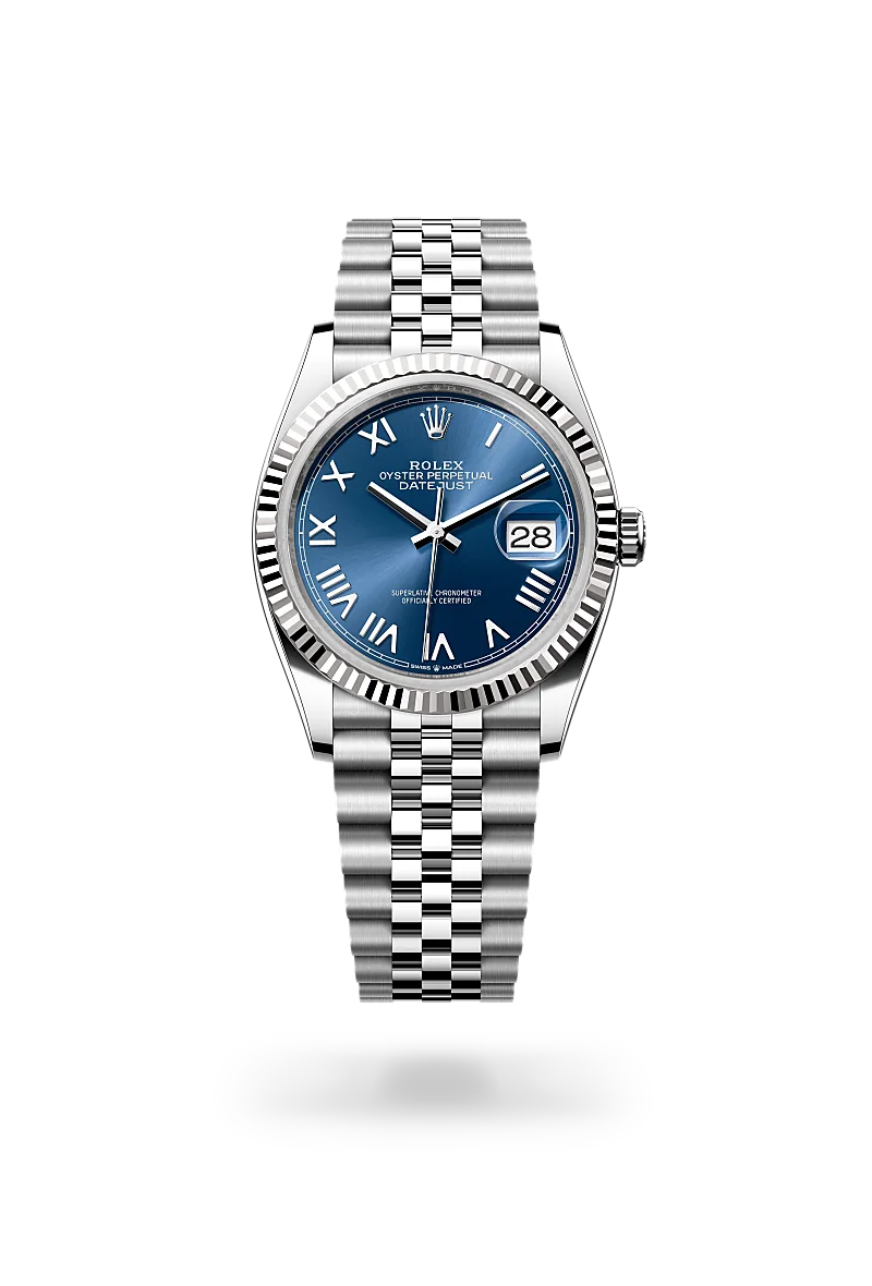 Rolex Datejust 36腕錶白色黃金鋼（蠔式鋼與白色黃金的組合）款，M126234-0069 | 正泰鐘錶
