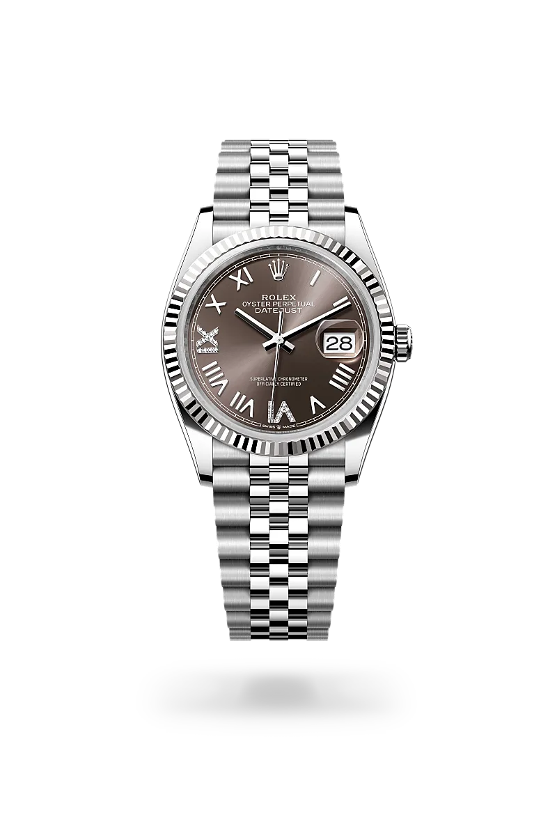 Rolex Datejust 36腕錶白色黃金鋼（蠔式鋼與白色黃金的組合）款，M126234-0071 | 正泰鐘錶