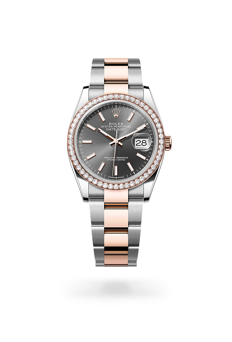 Rolex Datejust 36腕錶永恒玫瑰金鋼（蠔式鋼與永恒玫瑰金的組合）款，M126281RBR-0002 | 正泰鐘錶