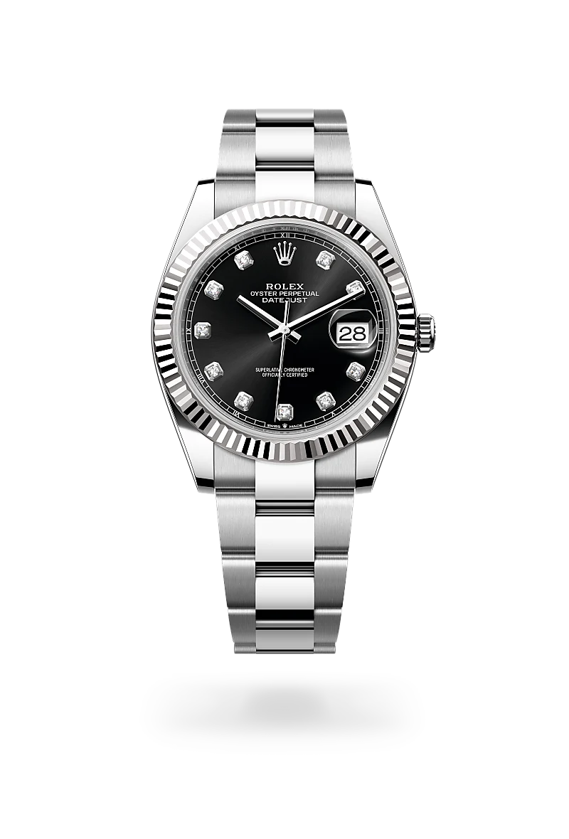 Rolex Datejust 41腕錶白色黃金鋼（蠔式鋼與白色黃金的組合）款，M126334-0011 | 正泰鐘錶