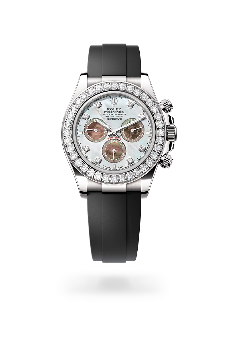 Rolex Cosmograph Daytona 腕錶 蠔式，40毫米，鑽石及白色黃金，M126589RBR-0001 | 正泰鐘錶