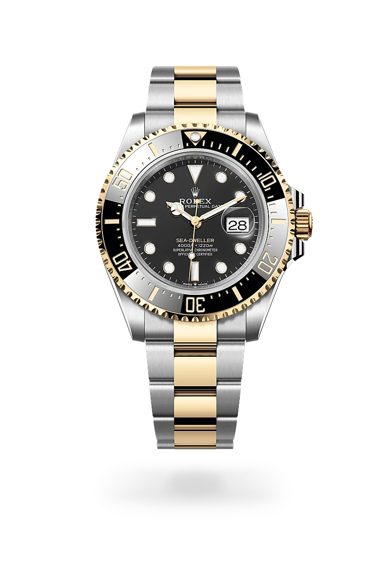 Rolex Sea-Dweller腕錶黃金鋼（蠔式鋼與黃金的組合）款，M126603-0001 | 正泰鐘錶