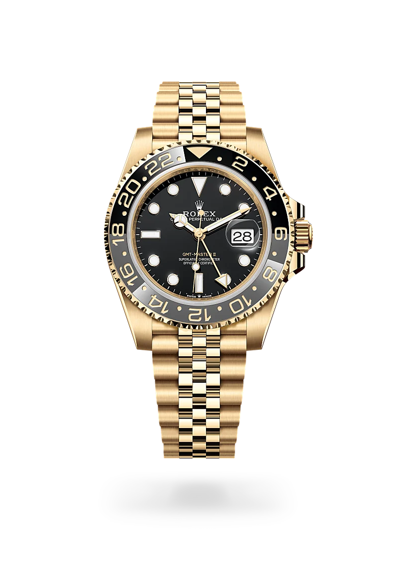 Rolex GMT-Master II 腕錶 蠔式，40毫米，黃金，M126718GRNR-0001 | 正泰鐘錶