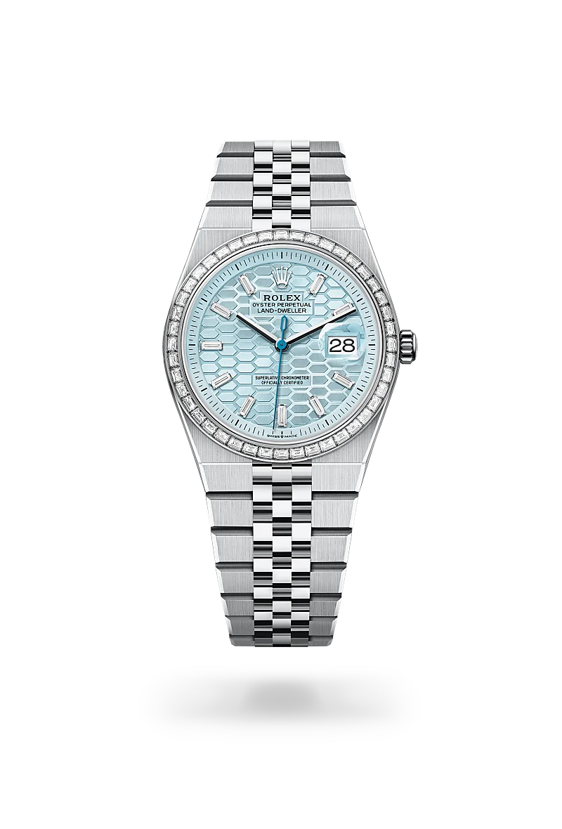 Rolex Land-Dweller 36 腕錶 蠔式，36毫米，鑽石及鉑金，M127286TBR-0001 | 正泰鐘錶