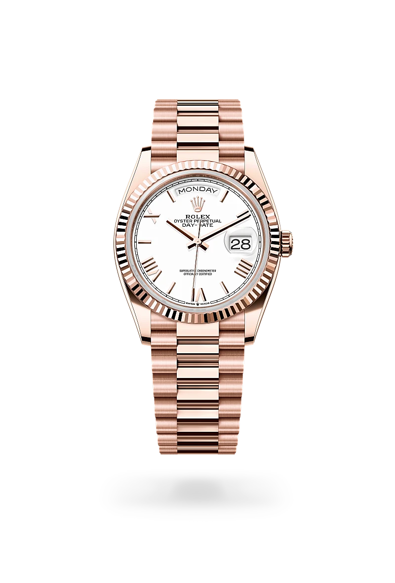 Rolex Day-Date 36腕錶18K永恒玫瑰金款，M128235-0070 | 正泰鐘錶