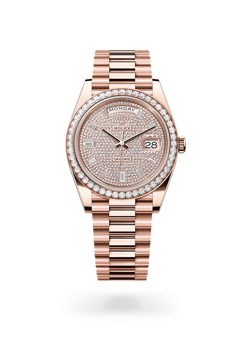 Rolex Day-Date 40腕錶18K永恒玫瑰金款，M228345RBR-0002 | 正泰鐘錶