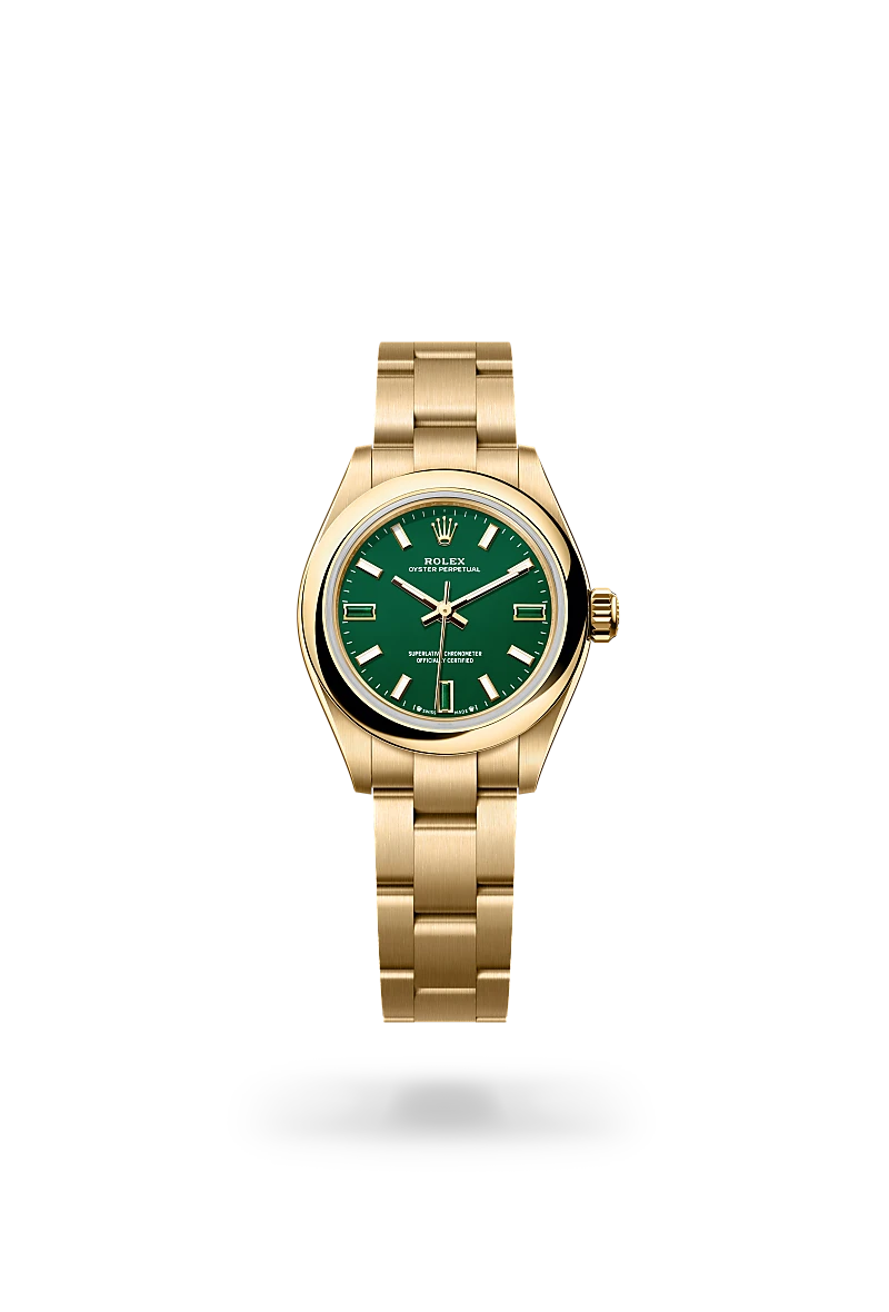 Rolex Oyster Perpetual 28腕錶18K黃金款，M276208-0002 | 正泰鐘錶