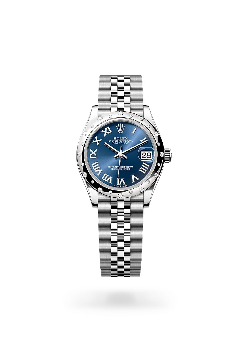 Rolex Datejust 31腕錶白色黃金鋼（蠔式鋼與白色黃金的組合）款，M278344RBR-0036 | 正泰鐘錶