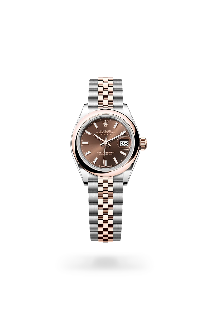 Rolex Lady-Datejust腕錶永恒玫瑰金鋼（蠔式鋼與永恒玫瑰金的組合）款，M279161-0017 | 正泰鐘錶