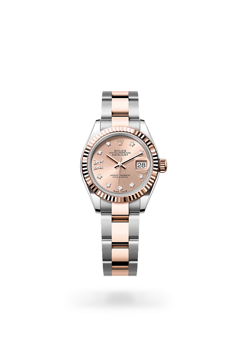 Rolex Lady-Datejust腕錶永恒玫瑰金鋼（蠔式鋼與永恒玫瑰金的組合）款，M279171-0028 | 正泰鐘錶