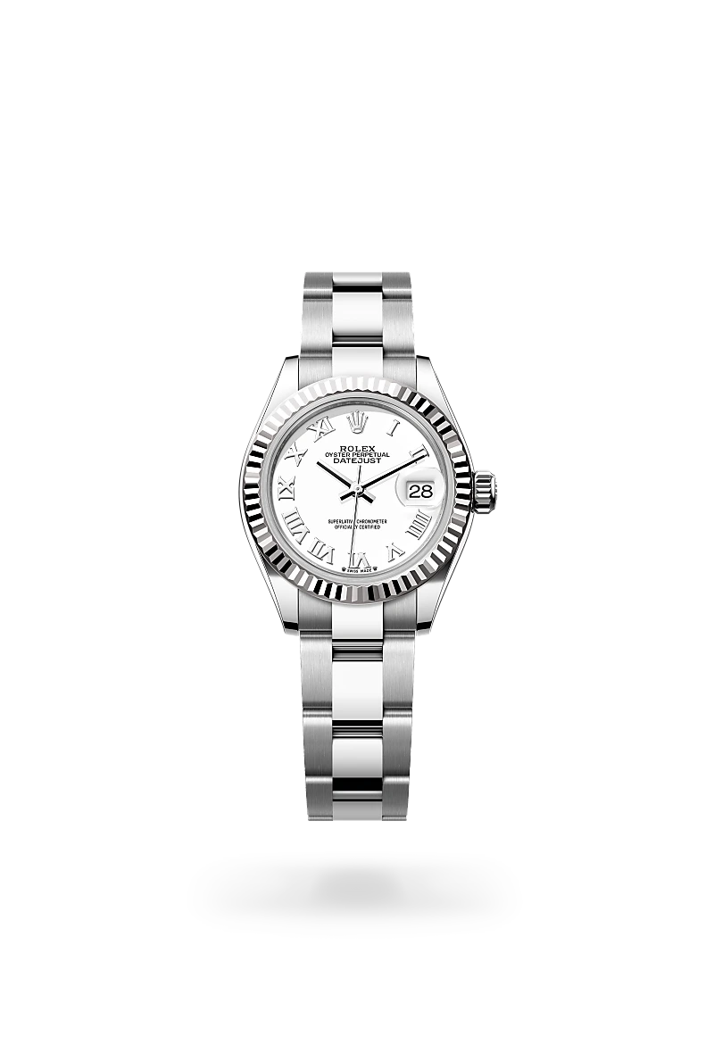 Rolex Lady-Datejust腕錶白色黃金鋼（蠔式鋼與白色黃金的組合）款，M279174-0020 | 正泰鐘錶