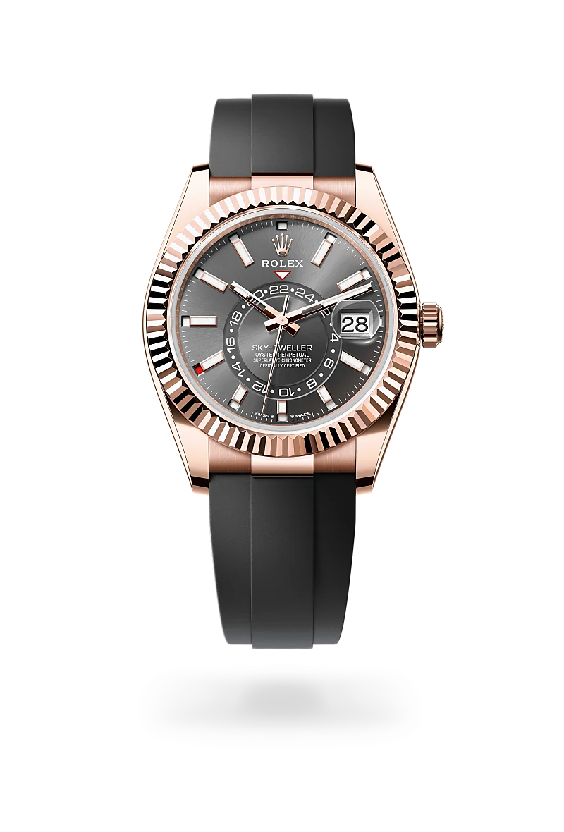 Rolex Sky-Dweller腕錶18K永恒玫瑰金款，M336235-0004 | 正泰鐘錶