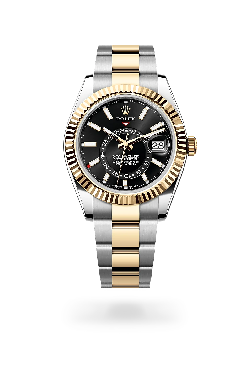 Rolex Sky-Dweller腕錶黃金鋼（蠔式鋼與黃金的組合）款，M336933-0003 | 正泰鐘錶