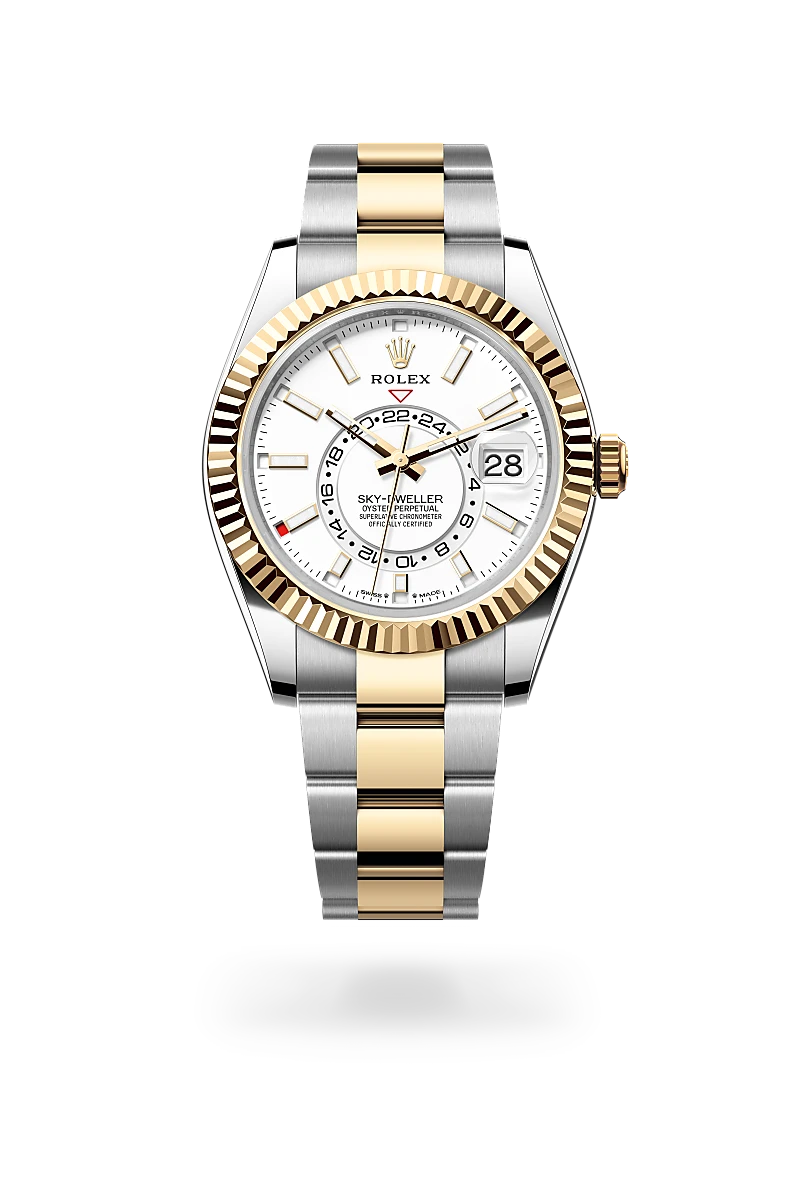Rolex Sky-Dweller腕錶黃金鋼（蠔式鋼與黃金的組合）款，M336933-0005 | 正泰鐘錶
