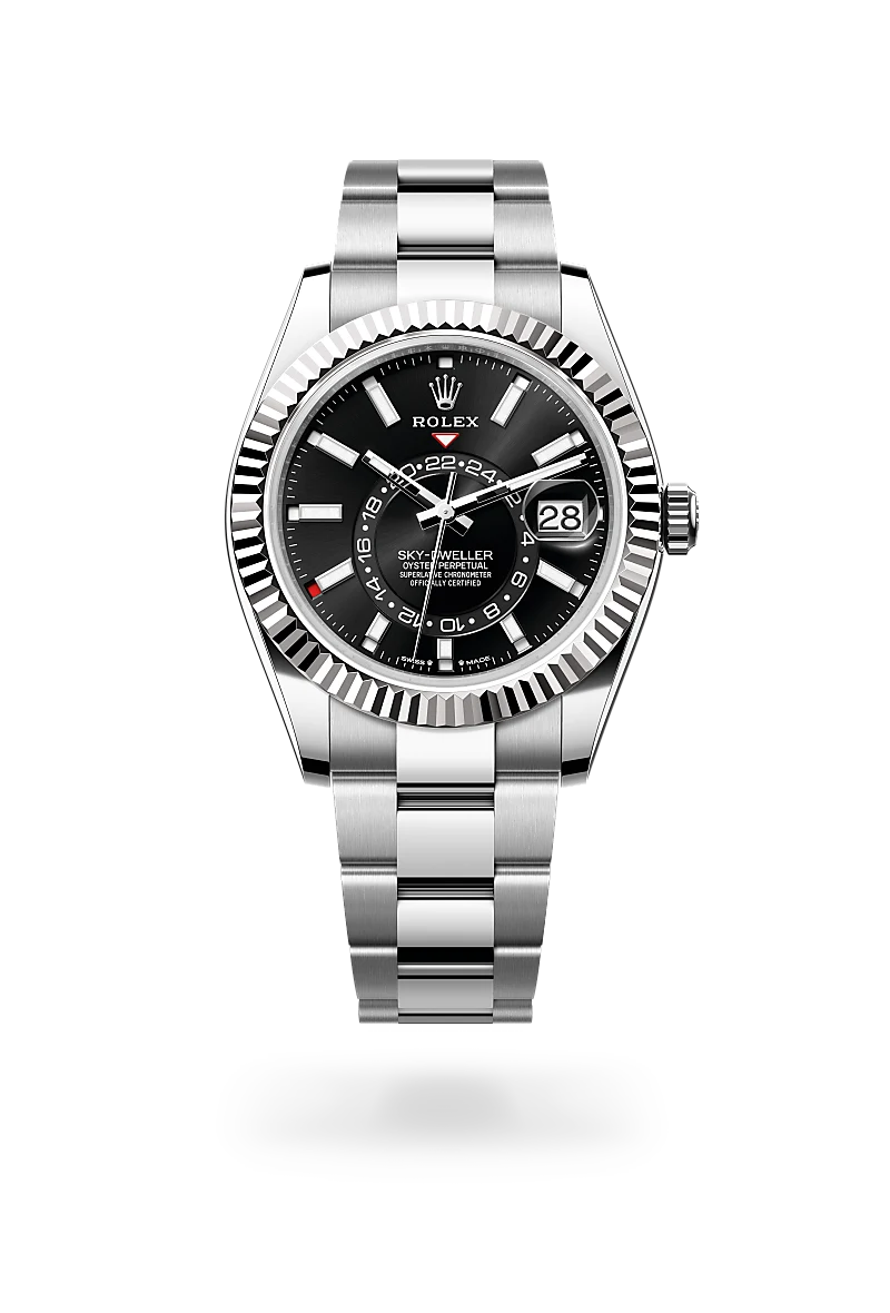 Rolex Sky-Dweller腕錶白色黃金鋼（蠔式鋼與白色黃金的組合）款，M336934-0007 | 正泰鐘錶