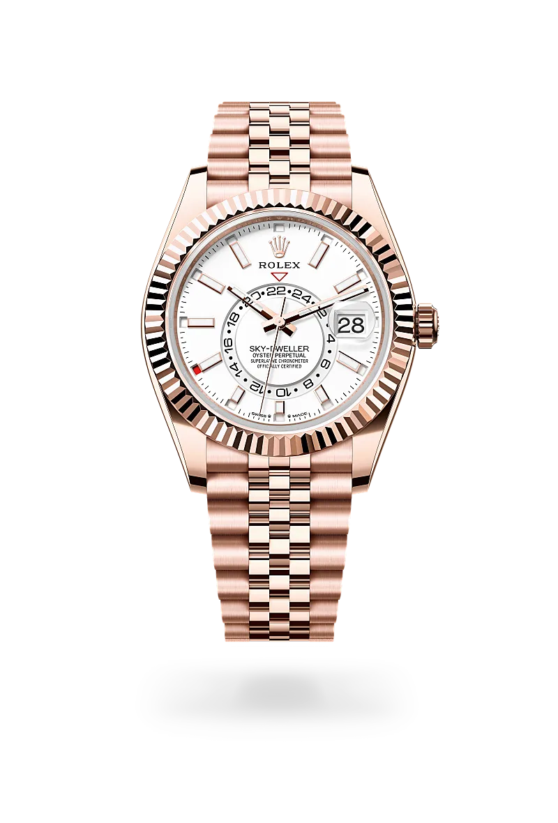 Rolex Sky-Dweller腕錶18K永恒玫瑰金款，M336935-0007 | 正泰鐘錶
