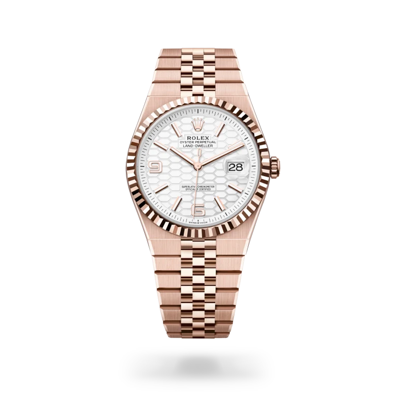 Rolex Land-Dweller 40腕錶18K永恒玫瑰金款，M127335-0001 | 正泰鐘錶