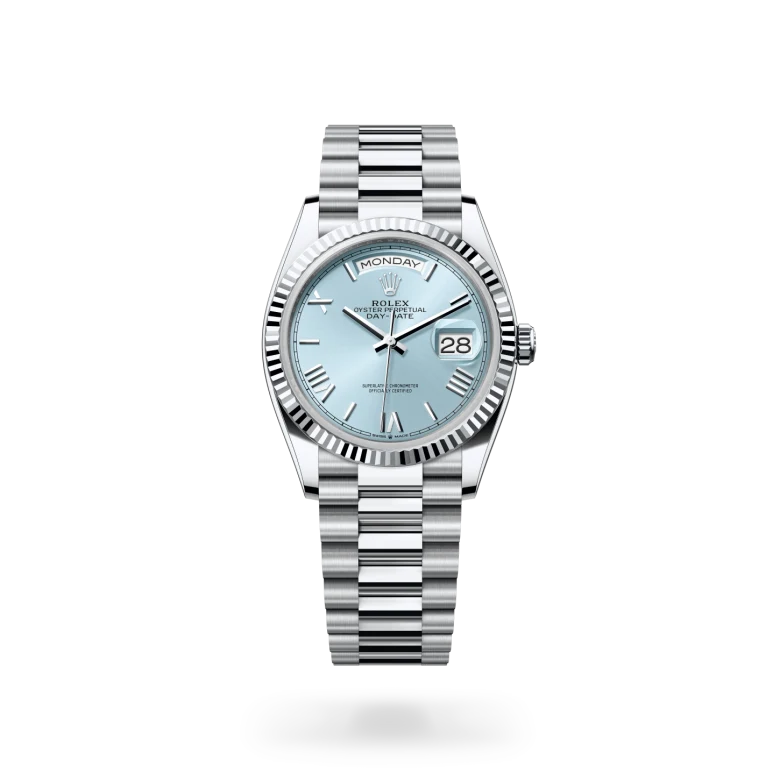 Rolex Day-Date 36腕錶鉑金款,M128236-0018 | 正泰鐘錶