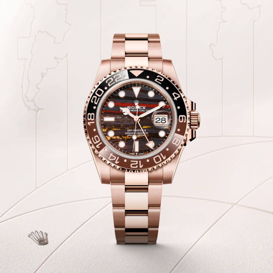 Rolex GMT-Master II腕錶18K永恒玫瑰金款,M126715CHNR-0002 | 正泰鐘錶