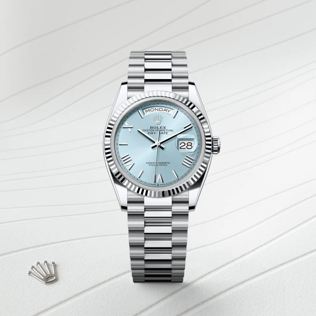Rolex Day-Date 36腕錶鉑金款,M128236-0018 | 正泰鐘錶