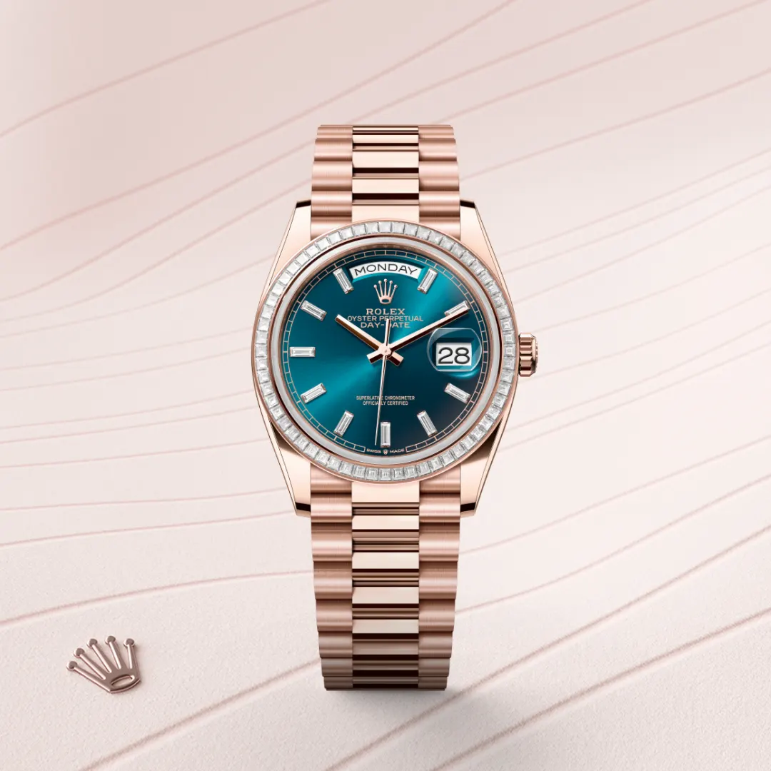 Rolex Day-Date 36腕錶18K永恒玫瑰金款，M128395TBR-0032 | 正泰鐘錶