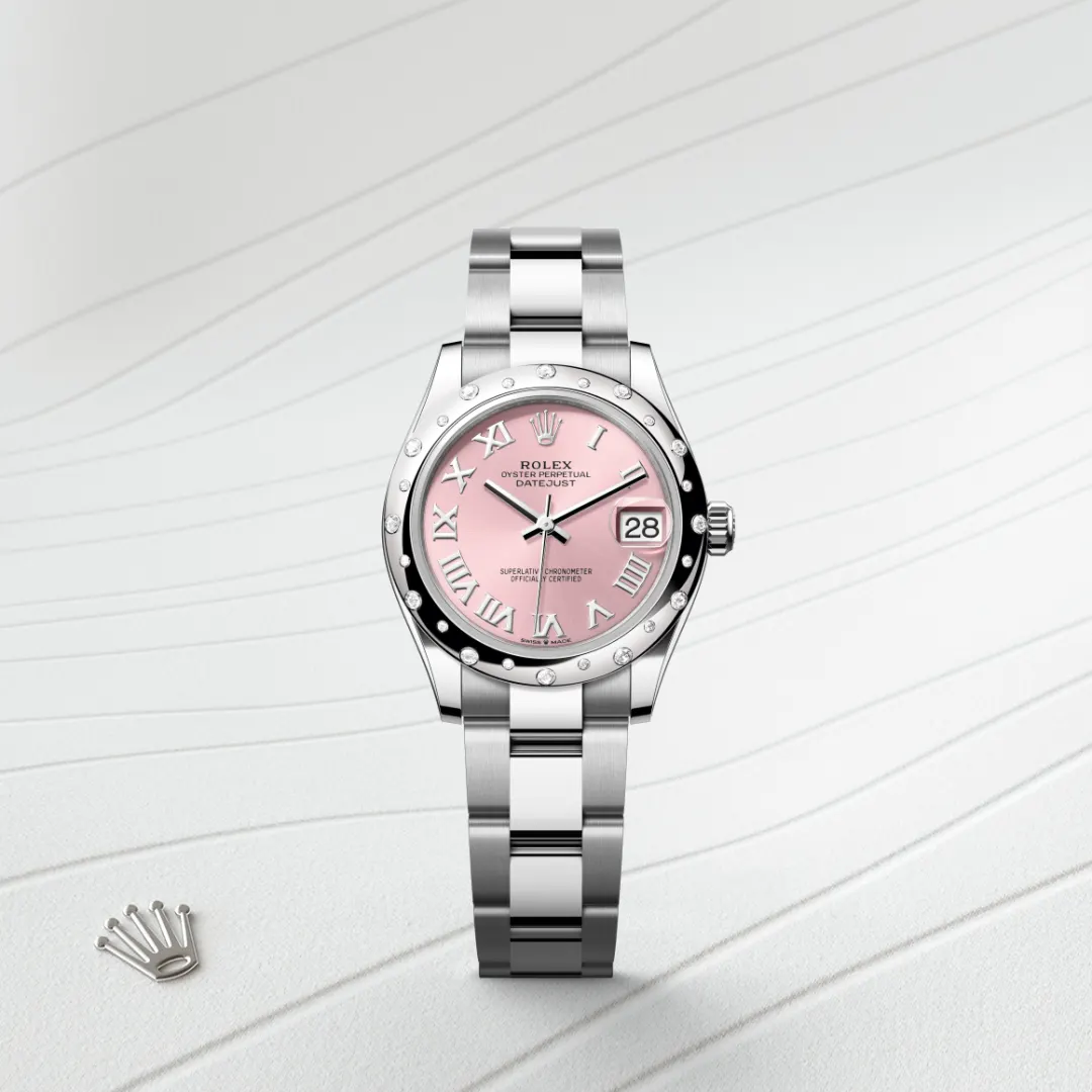 Rolex Datejust 31腕錶白色黃金鋼(蠔式鋼與白色黃金的組合)款,M278344RBR-0021 | 正泰鐘錶