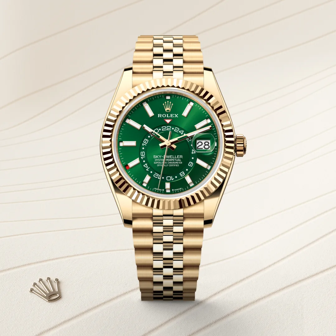 Rolex Sky-Dweller腕錶18K黃金款,M336938-0008 | 正泰鐘錶