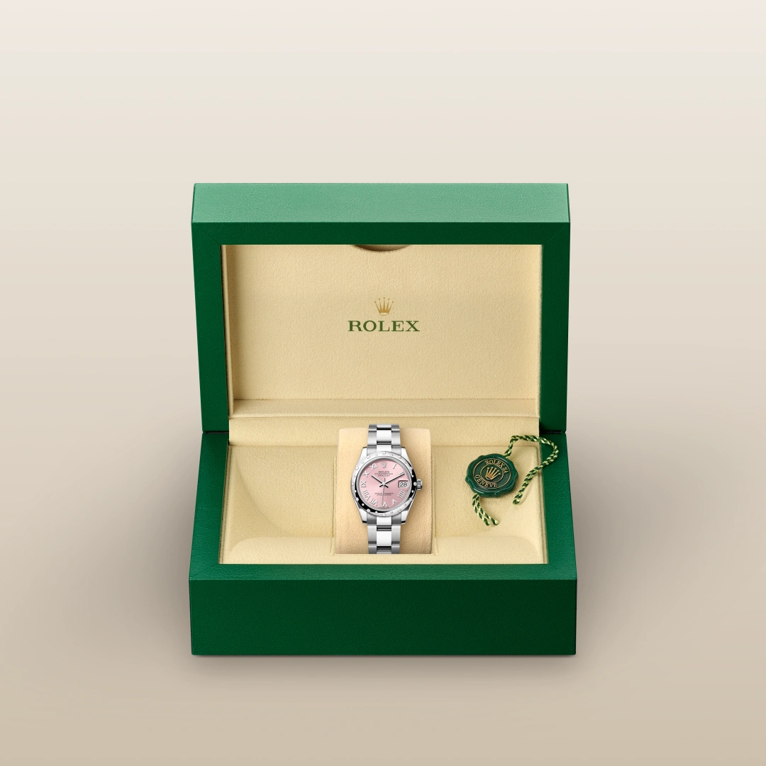 Rolex Datejust 31腕錶白色黃金鋼(蠔式鋼與白色黃金的組合)款,M278344RBR-0021 | 正泰鐘錶