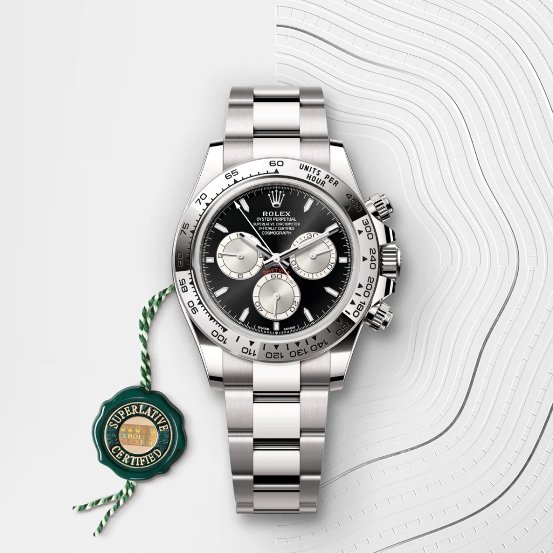 Rolex Cosmograph Daytona腕錶18K白色黃金款，M126509-0001 | 正泰鐘錶