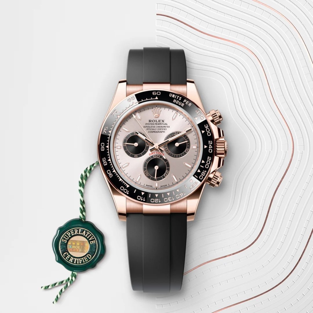 Rolex Cosmograph Daytona腕錶18K永恒玫瑰金款,M126515LN-0006 | 正泰鐘錶