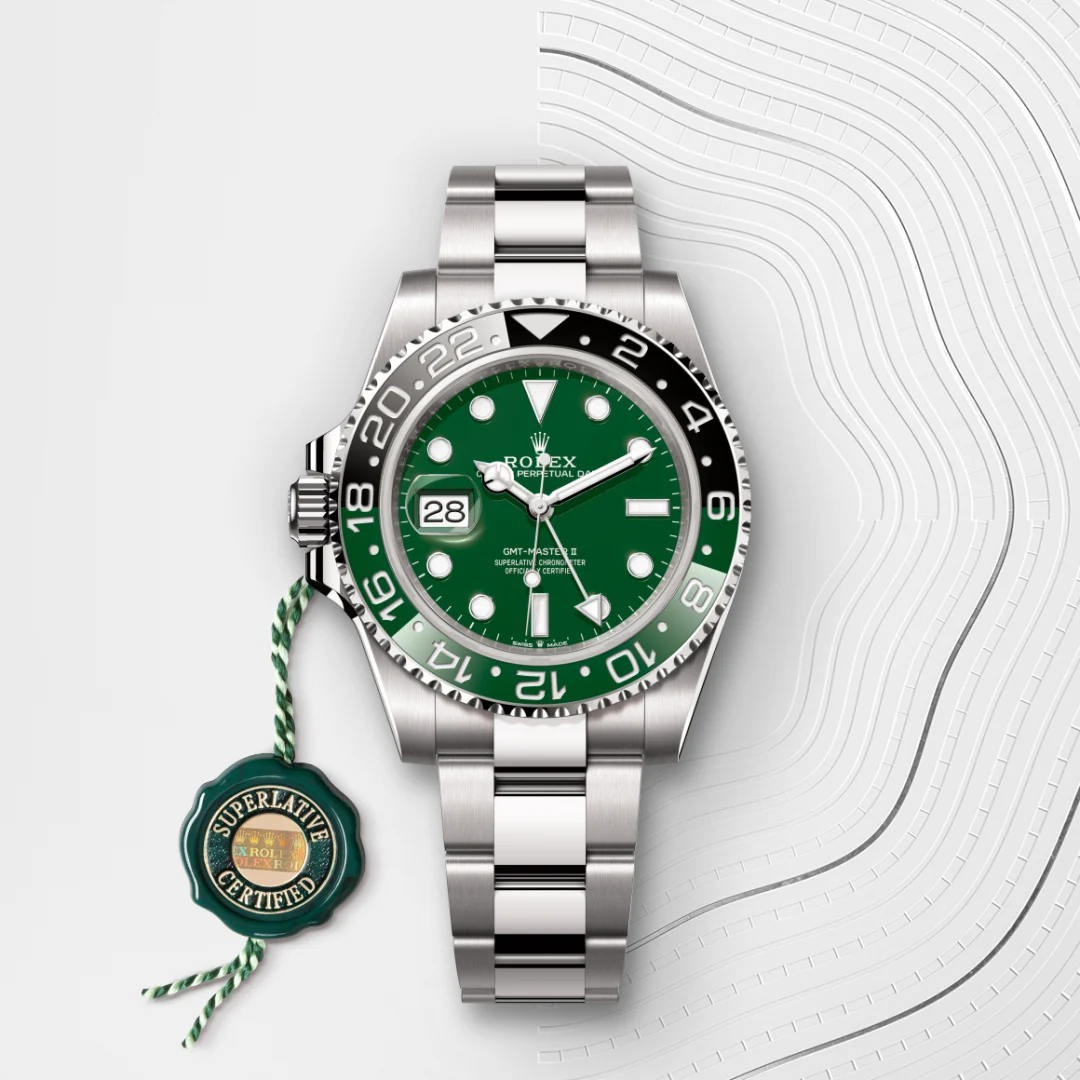 Rolex GMT-Master II腕錶18K白色黃金款，M126729VTNR-0001 | 正泰鐘錶