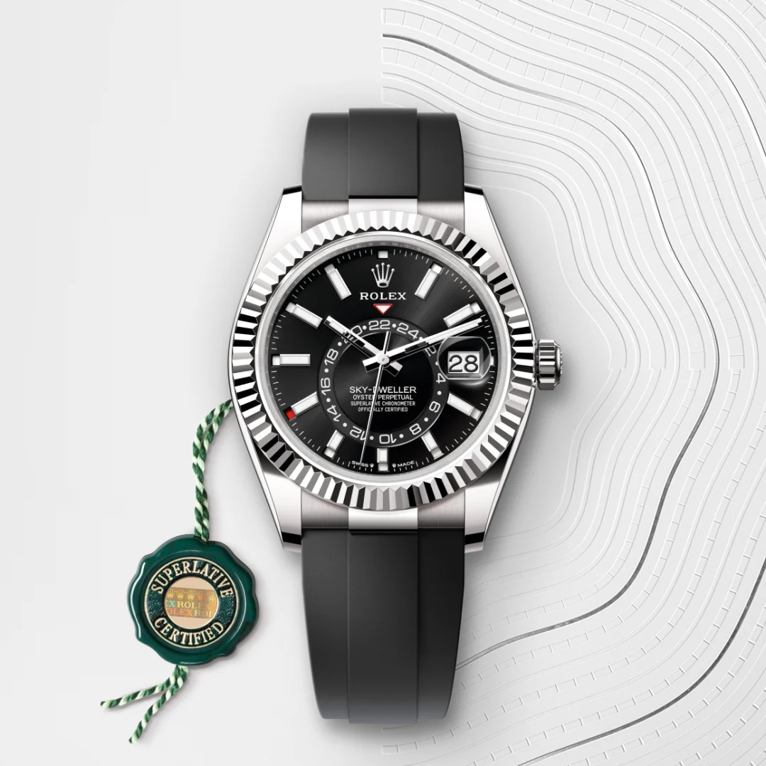 Rolex Sky-Dweller腕錶18K白色黃金款，M336239-0002 | 正泰鐘錶