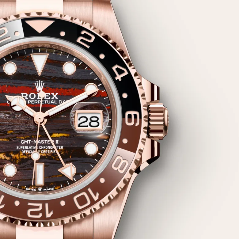 Rolex GMT-Master II腕錶18K永恒玫瑰金款,M126715CHNR-0002 | 正泰鐘錶