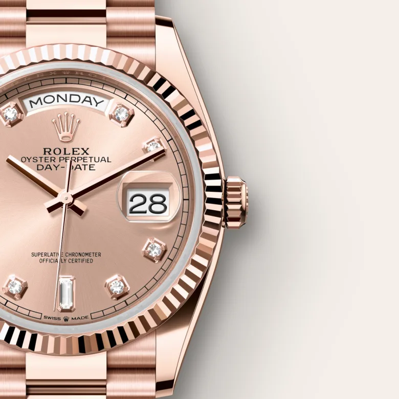 Rolex Day-Date 36腕錶18K永恒玫瑰金款，M128235-0009 | 正泰鐘錶