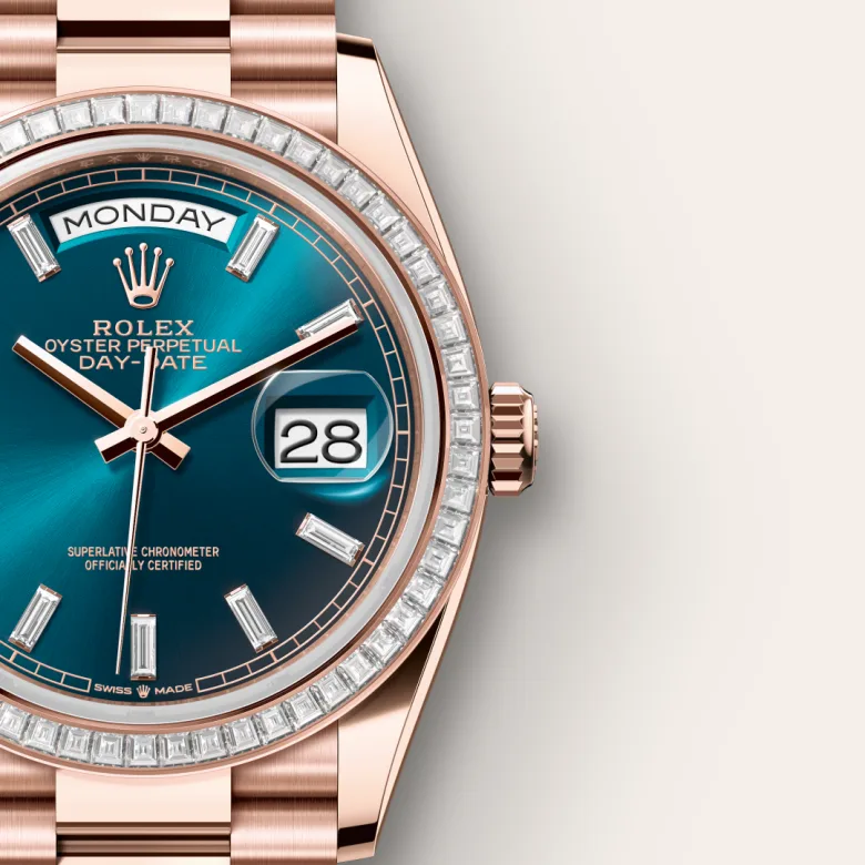 Rolex Day-Date 36腕錶18K永恒玫瑰金款，M128395TBR-0032 | 正泰鐘錶