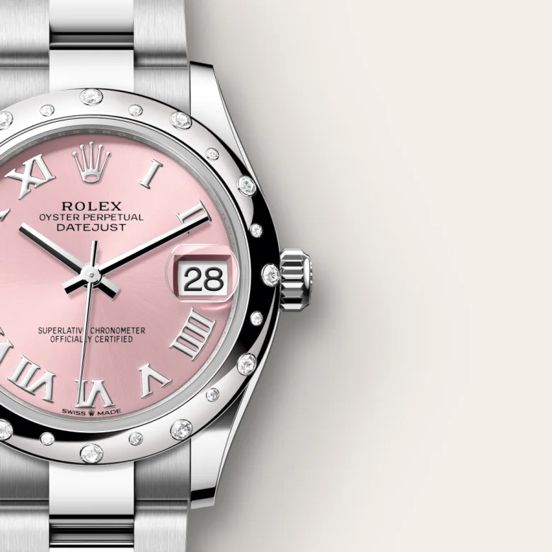 Rolex Datejust 31腕錶白色黃金鋼(蠔式鋼與白色黃金的組合)款,M278344RBR-0021 | 正泰鐘錶