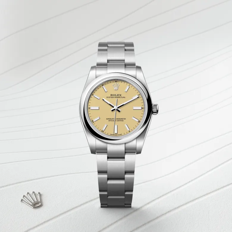 Rolex Oyster Perpetual 34腕錶蠔式鋼款,M124200-0007 | 正泰鐘錶