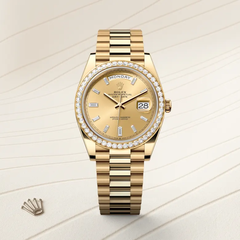 Rolex Day-Date 40腕錶18K黃金款,M228348RBR-0002 | 正泰鐘錶