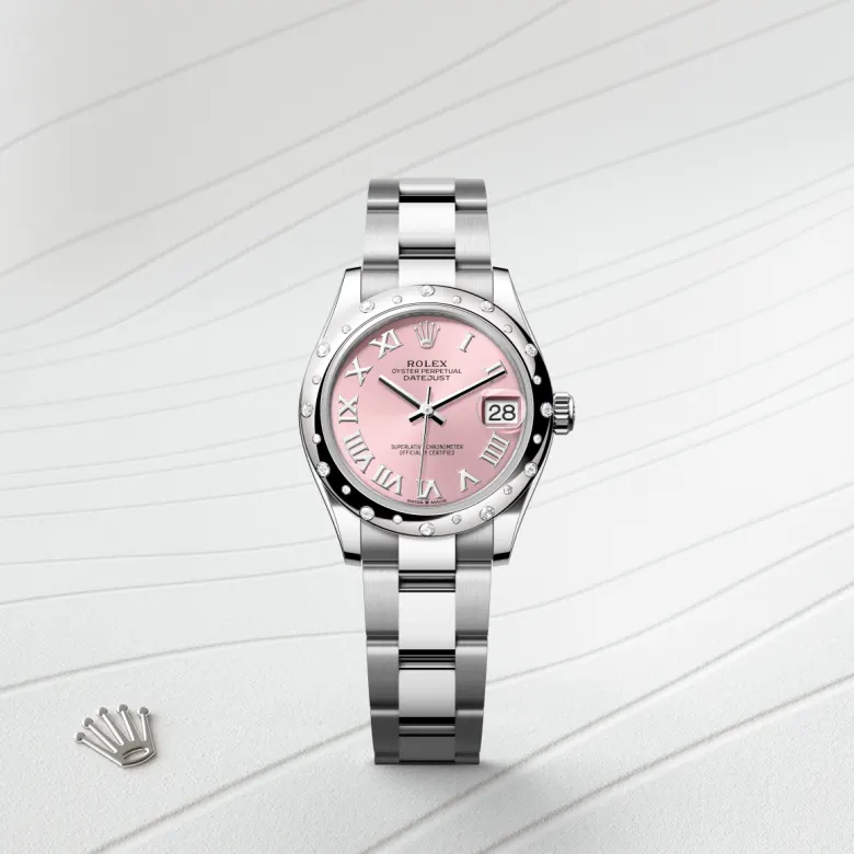 Rolex Datejust 31腕錶白色黃金鋼(蠔式鋼與白色黃金的組合)款,M278344RBR-0021 | 正泰鐘錶